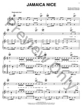 Jamaica Nice piano sheet music cover